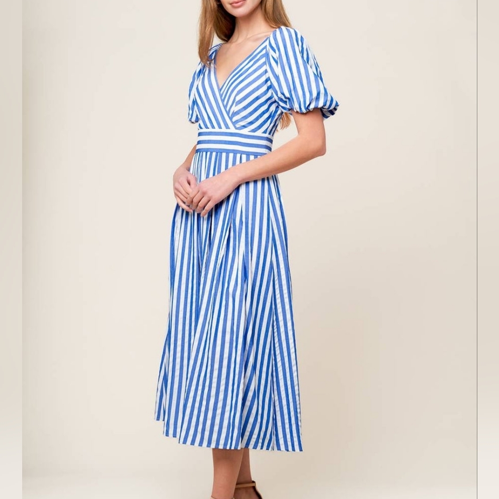 NEW FLYING TOMATO | $137 Sunset Steps Midi Dress - Picture 1 of 6